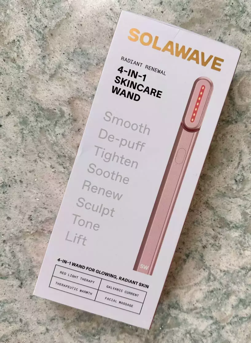 Solawave In Skincare Wand Activating Serum Kit Review