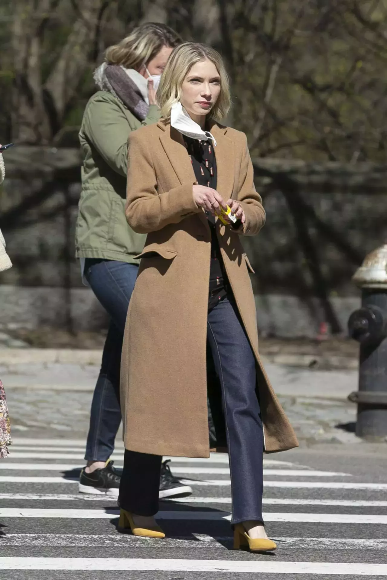 Tavi Gevinson Gossip Girl Set In New York