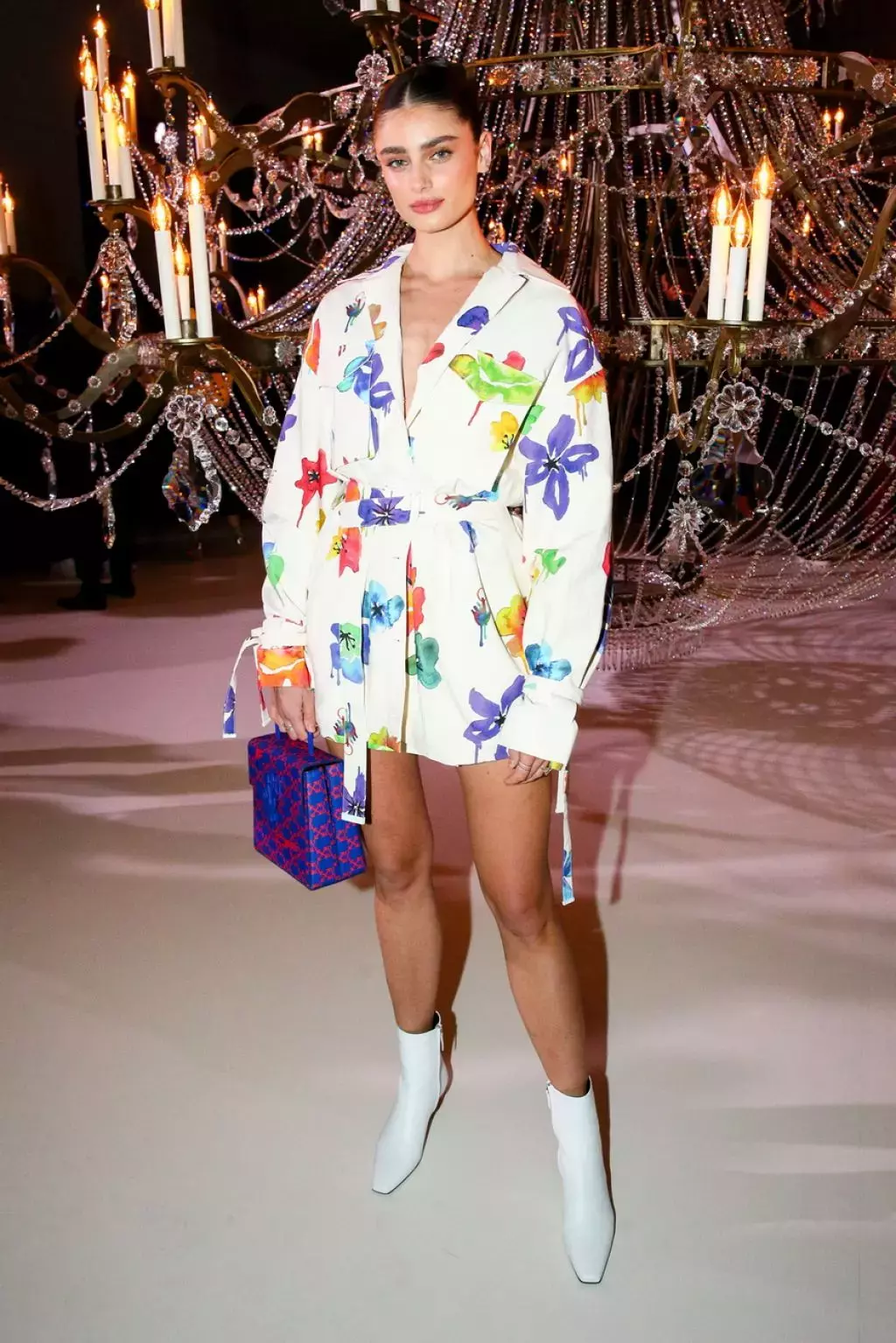 Taylor Hill Off White Spaceship Earth An Imaginary Experience At Paris Fashion Week