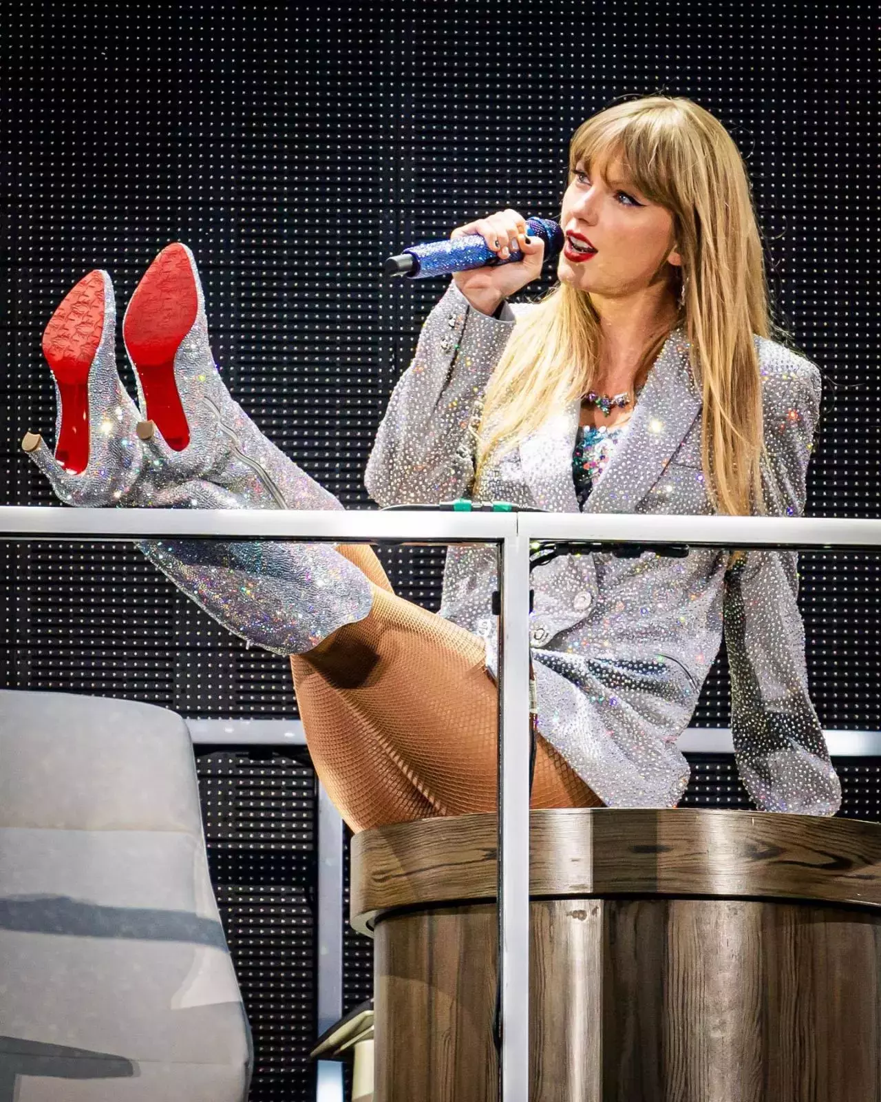 Taylor Swift Performs At The Eras Tour In Chicago