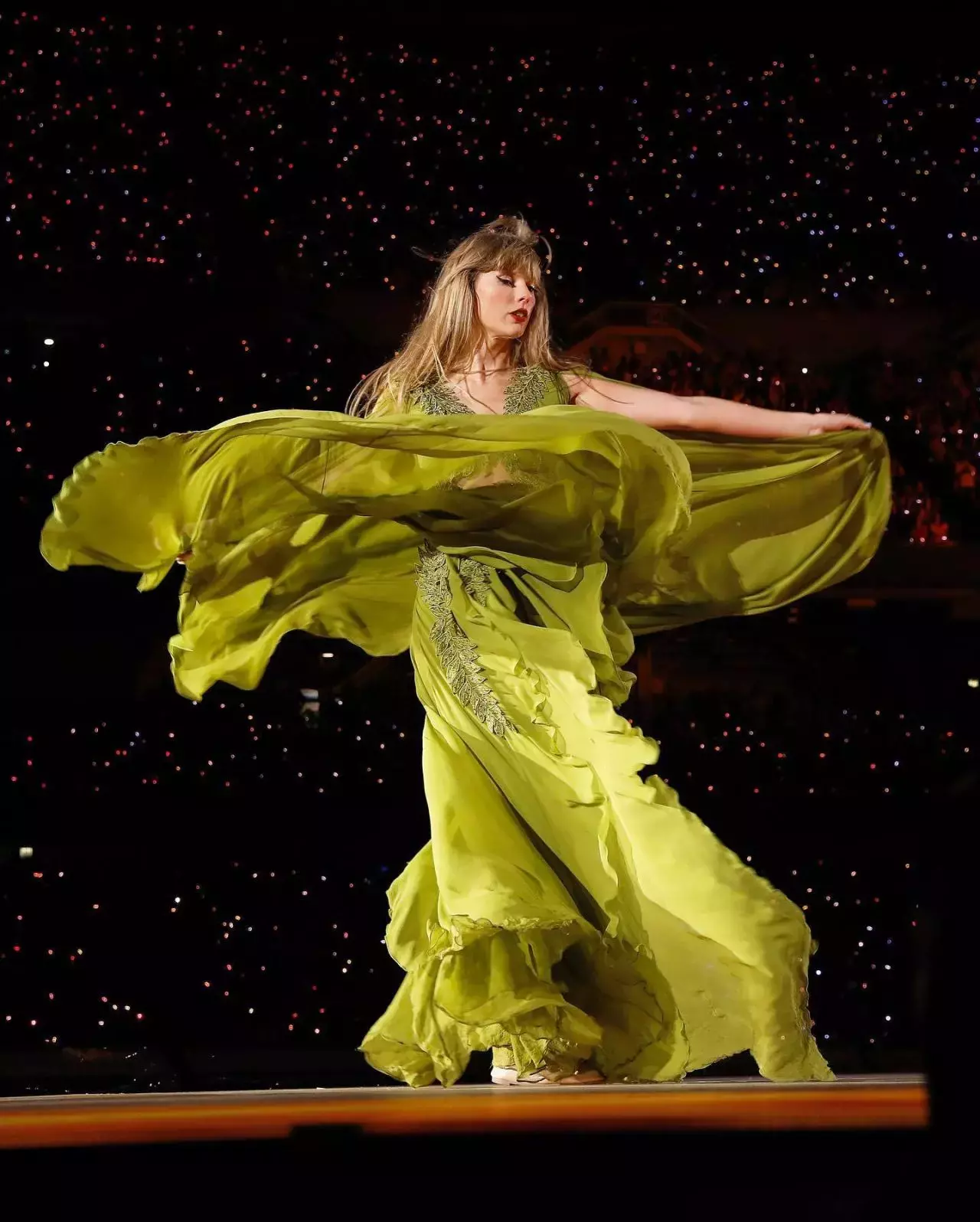 Taylor Swift Performs At The Eras Tour In Chicago