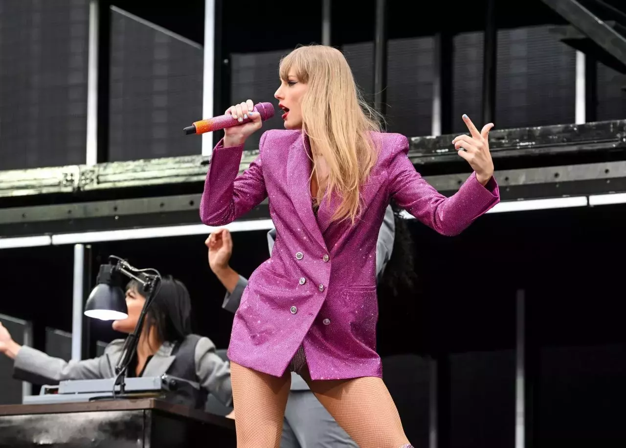 Taylor Swift Performs At The Eras Tour In Dublin