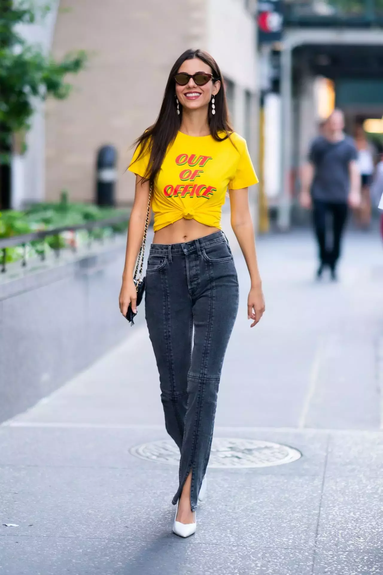 Victoria Justice Street Style Out In New York City