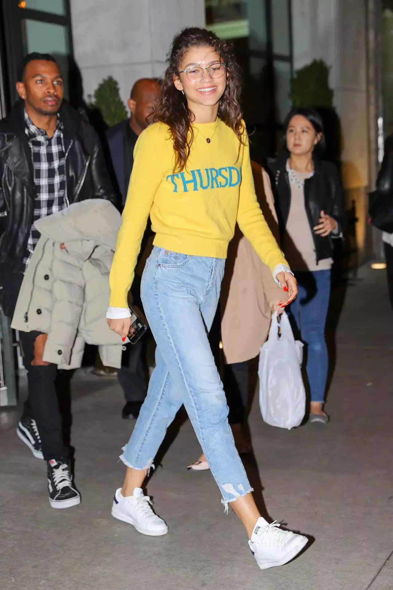 Zendaya Coleman Street Style Out In Nyc