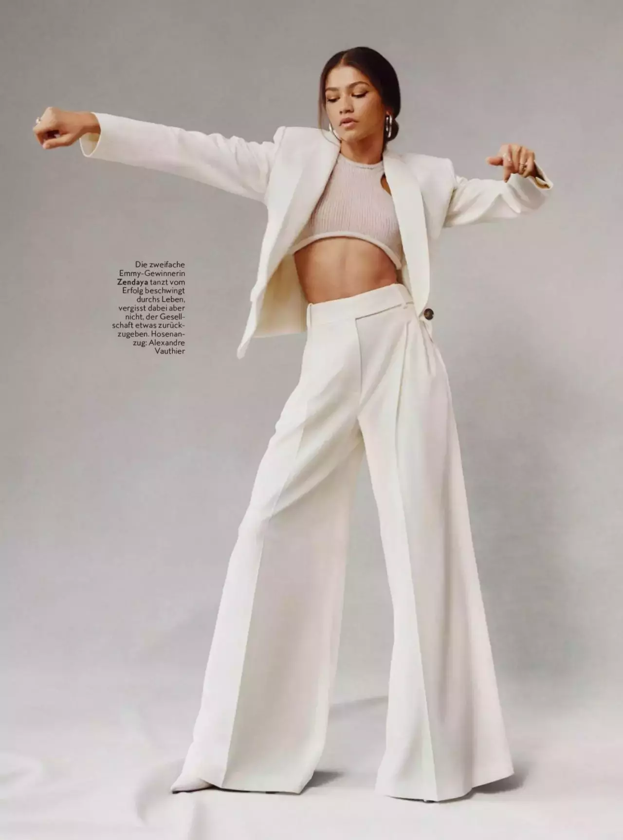 Zendaya Instyle Magazine Germany July Issue