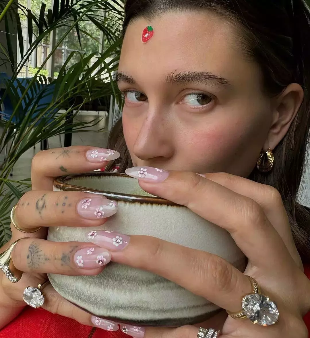 Cherry Blossom Nails