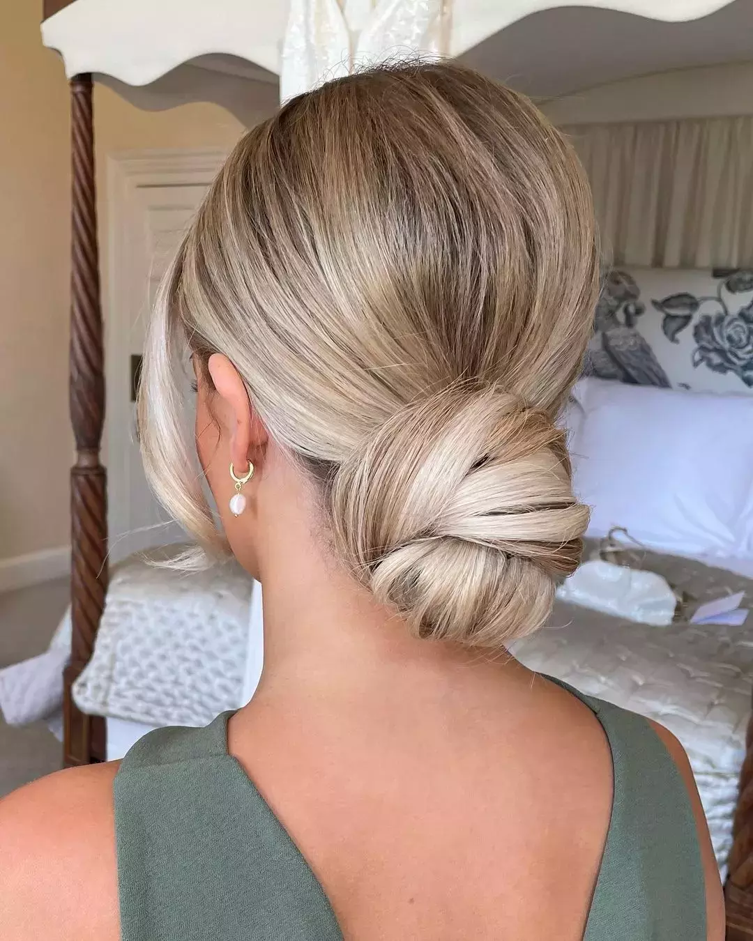 Daily Twisted Chignon Hairstyle