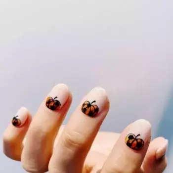 Jack O Lantern Nails