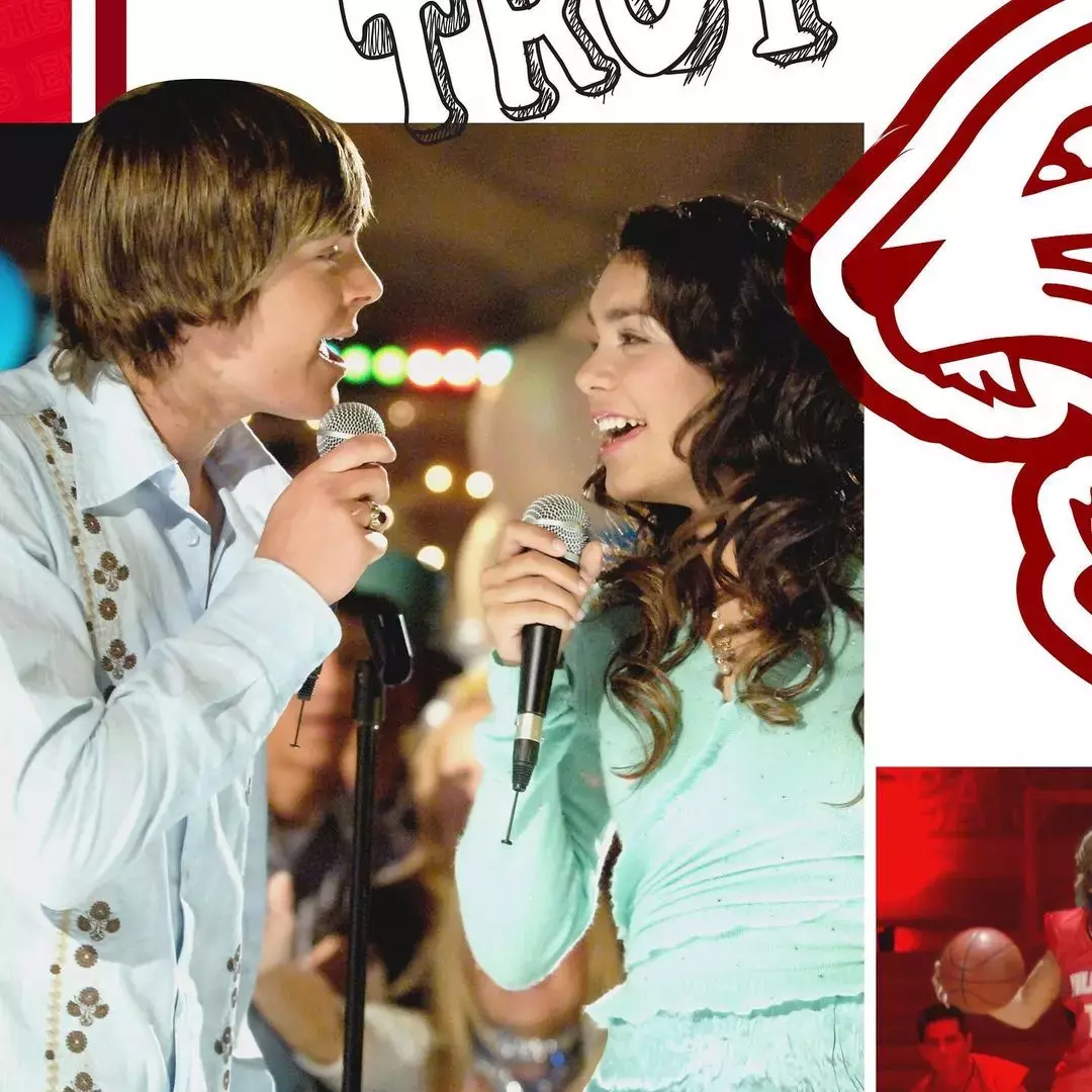 Troy And Gabriella From High School Musical