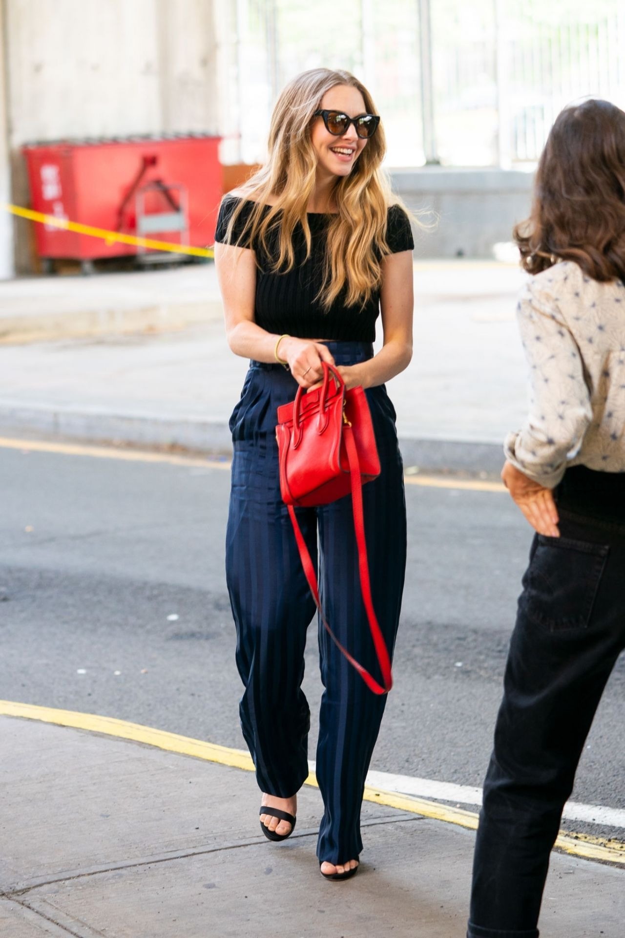 Amanda Seyfried Casual Style Midtown In New York City