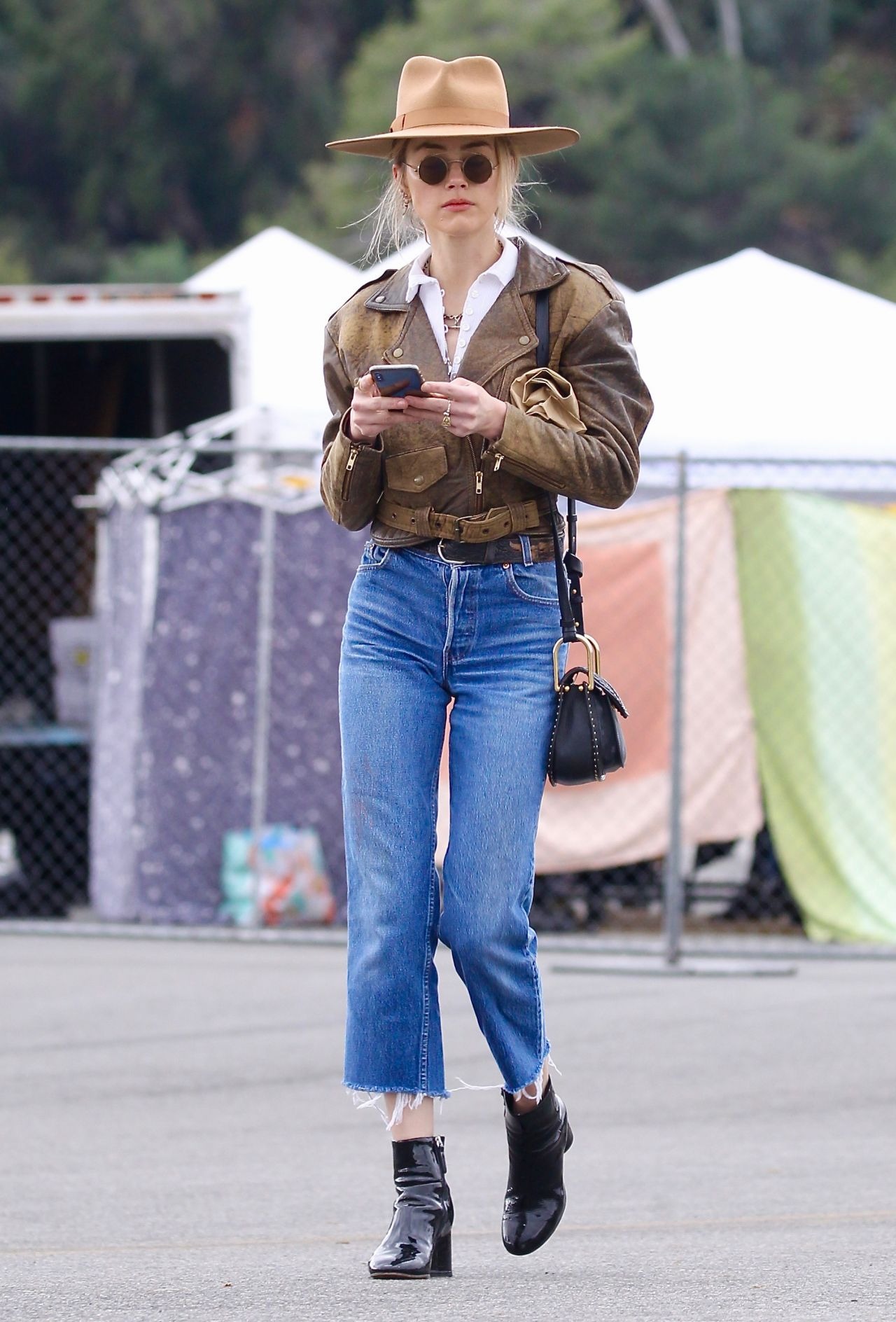 Amber Heard Casual Style Silver Lake Farmers Market In La March