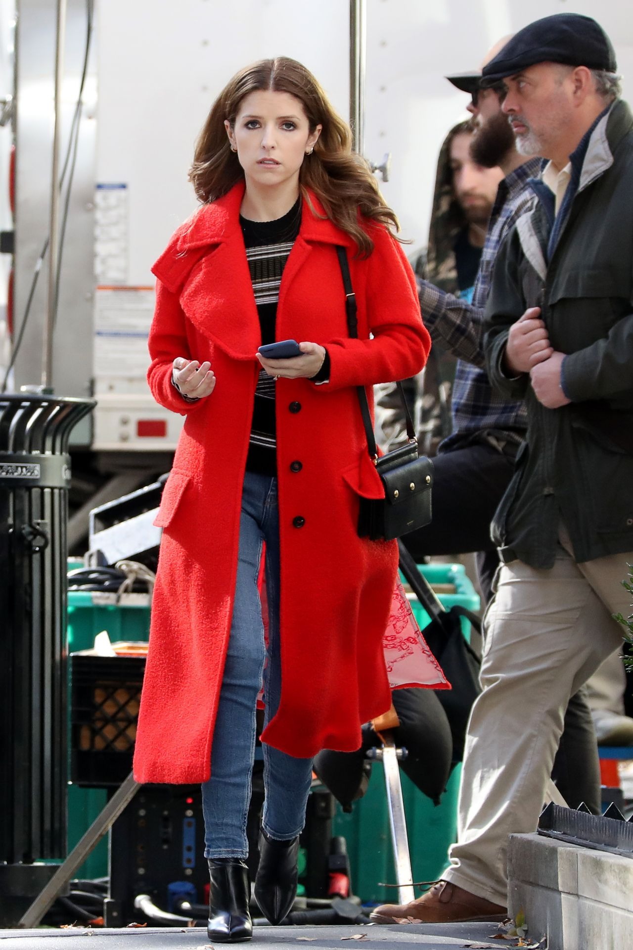 Anna Kendrick Filming The New Series Love Life In Nyc