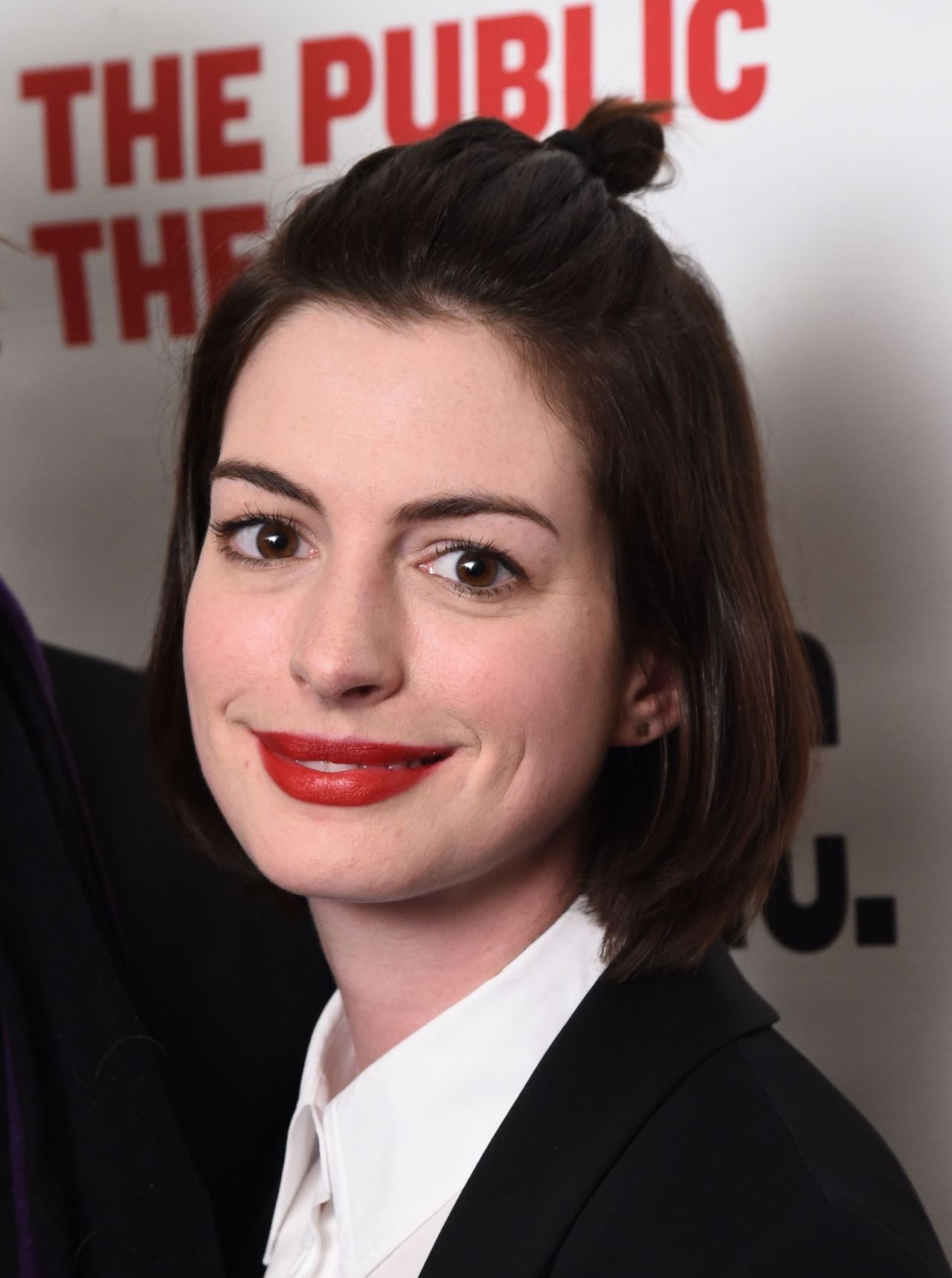 Anne Hathaway The Public Theater S Josephine And I Opening In New York City March_1