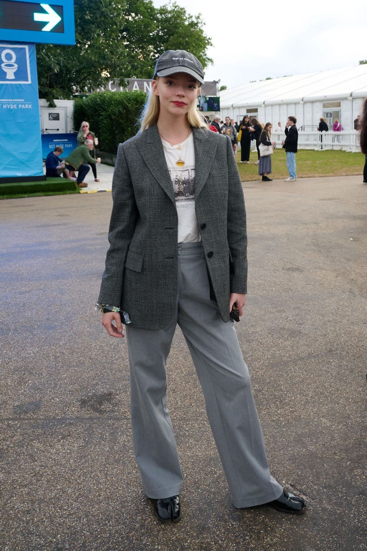 Anya Taylor Joy S Eclectic Chic At Bst Hyde Park A Masterclass In High Low Styling