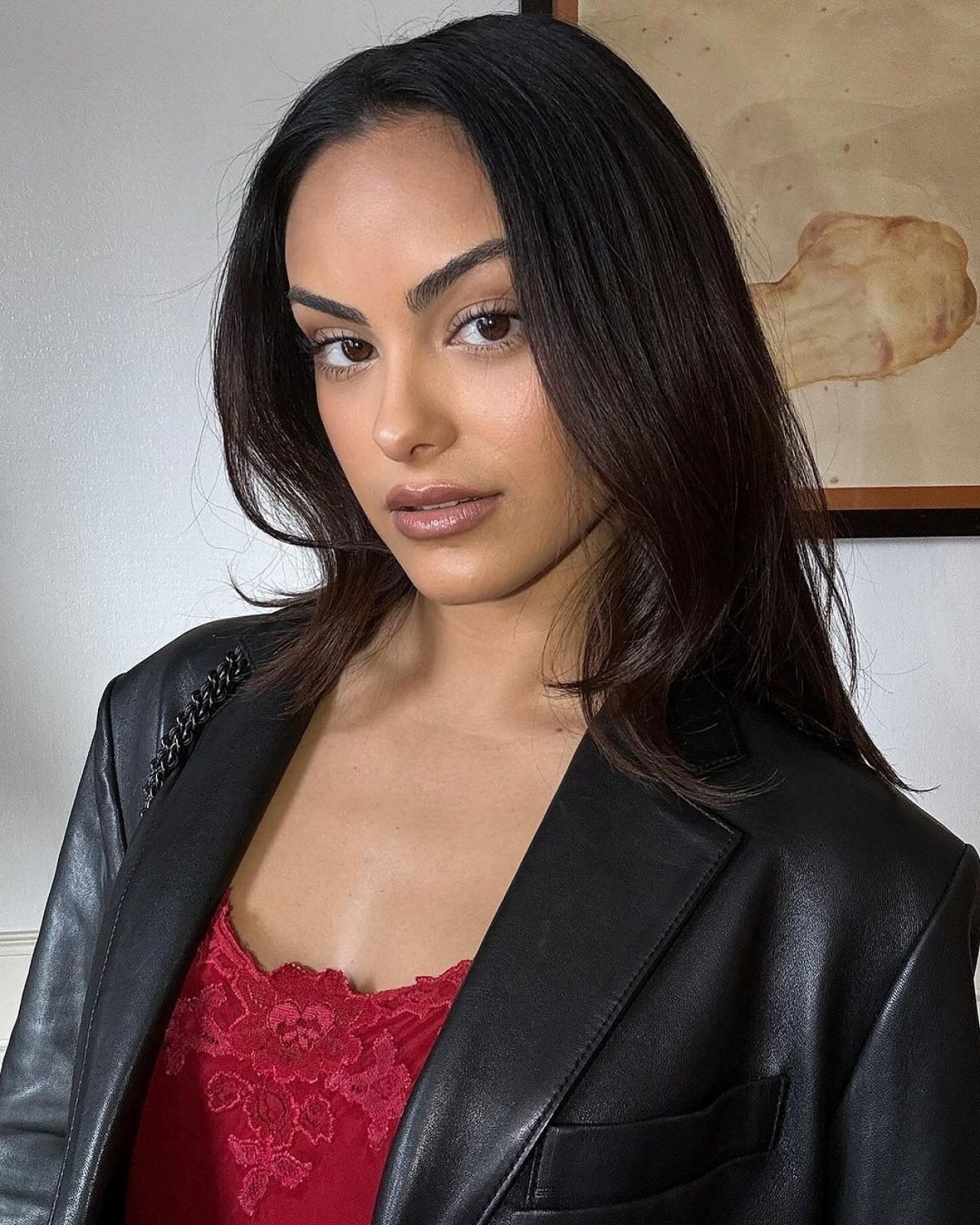 Camila Mendes Coach Fashion Show Portraits February