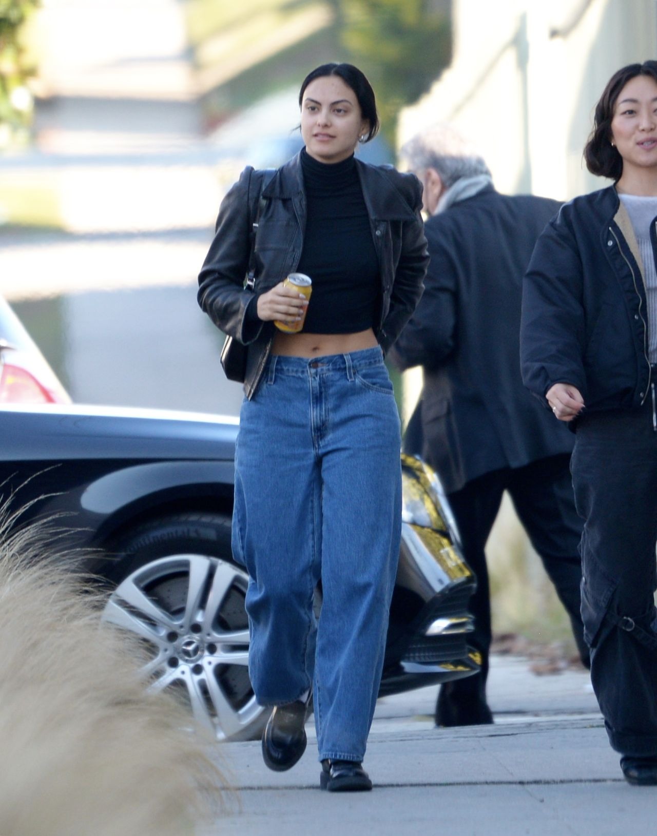 Camila Mendes In Casual Outfit In Los Angeles