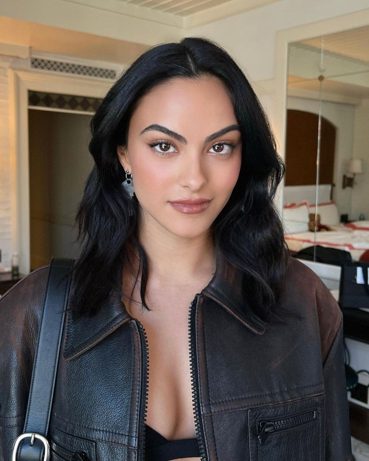 Camila Mendes Portrait For The Coach Fashion Show February