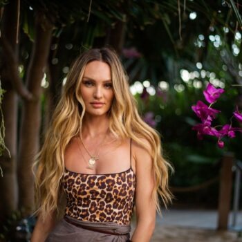 Candice Swanepoel Tropic Of C Reception In Miami