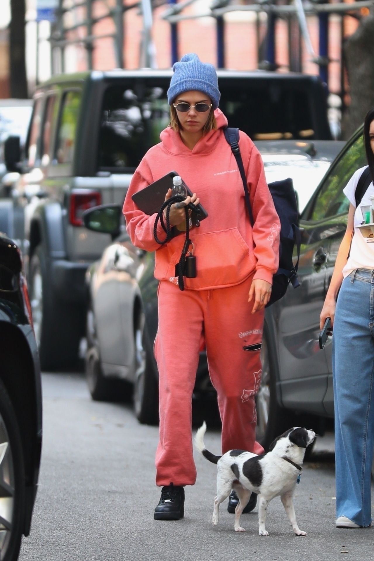 Cara Delevingne In Comfy Outfit In Nyc