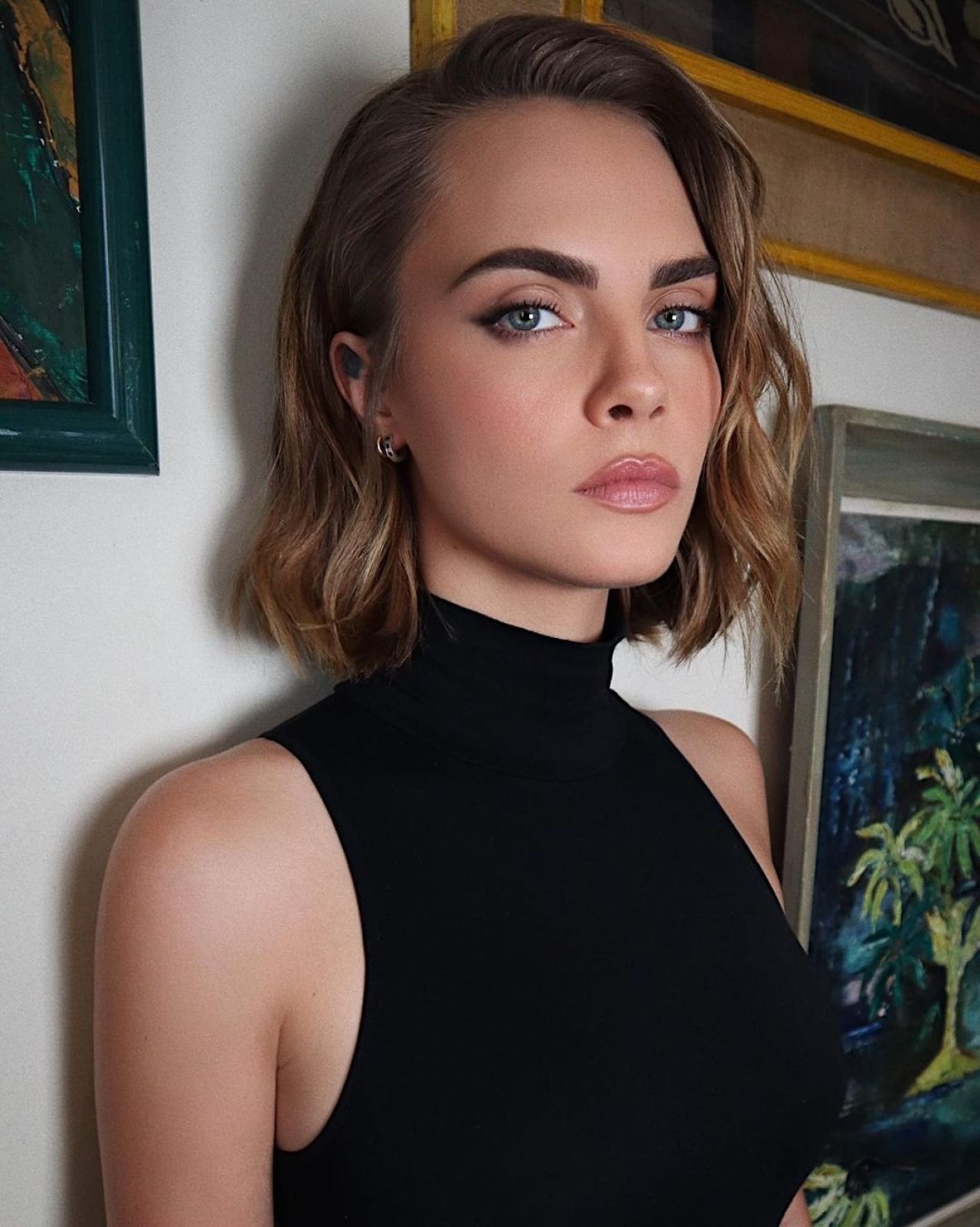 Cara Delevingne Us Open Portraits September