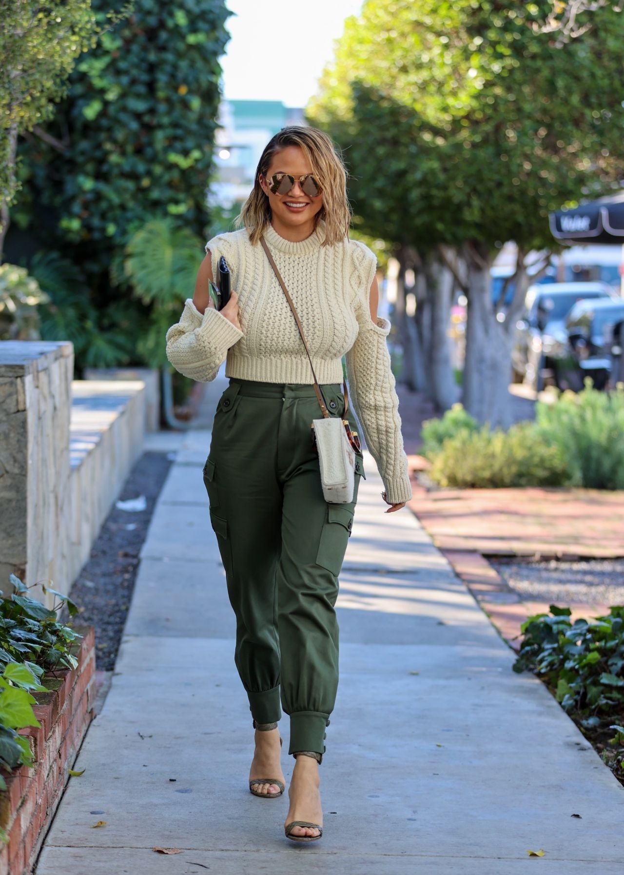 Chrissy Teigen Out In West Hollywood