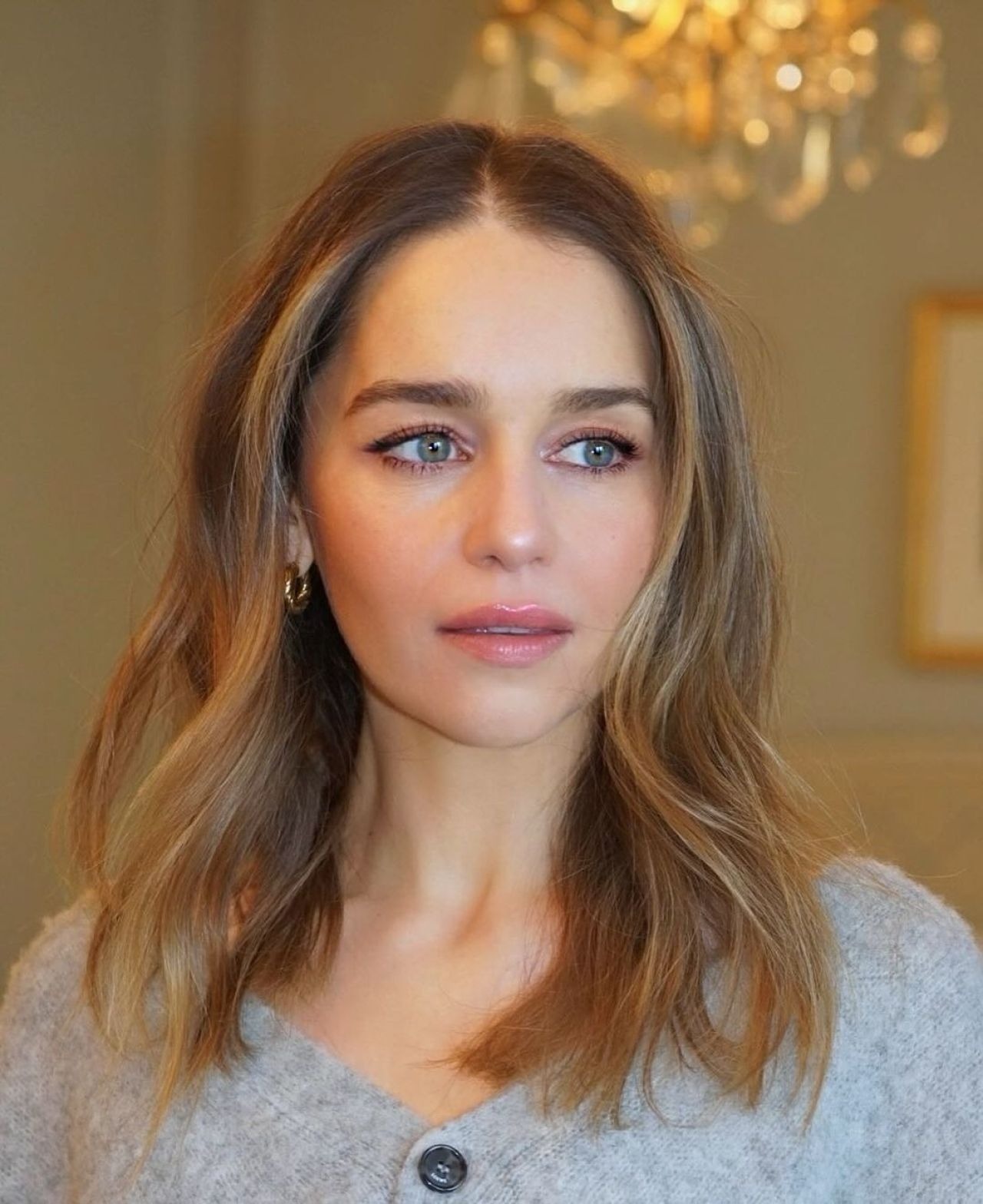 Emilia Clarke Loewe Fashion Show Portrait March