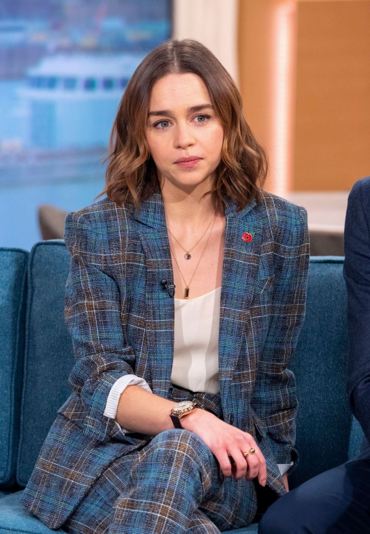 Emilia Clarke This Morning Show In London