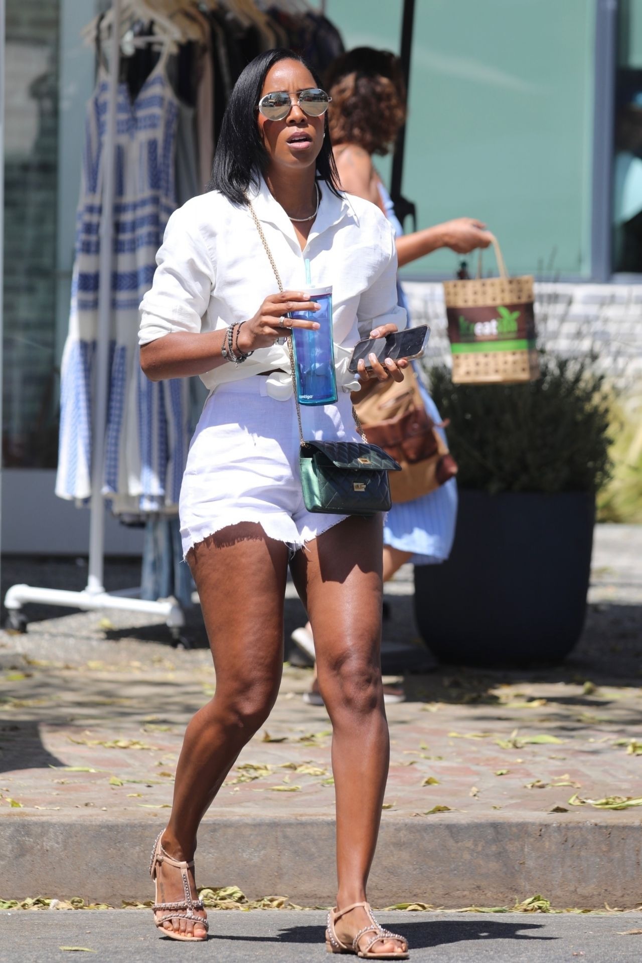 Kelly Rowland Out In West Hollywood