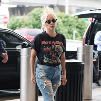 Lady Gaga Airport Style Jfk In Nyc July_1