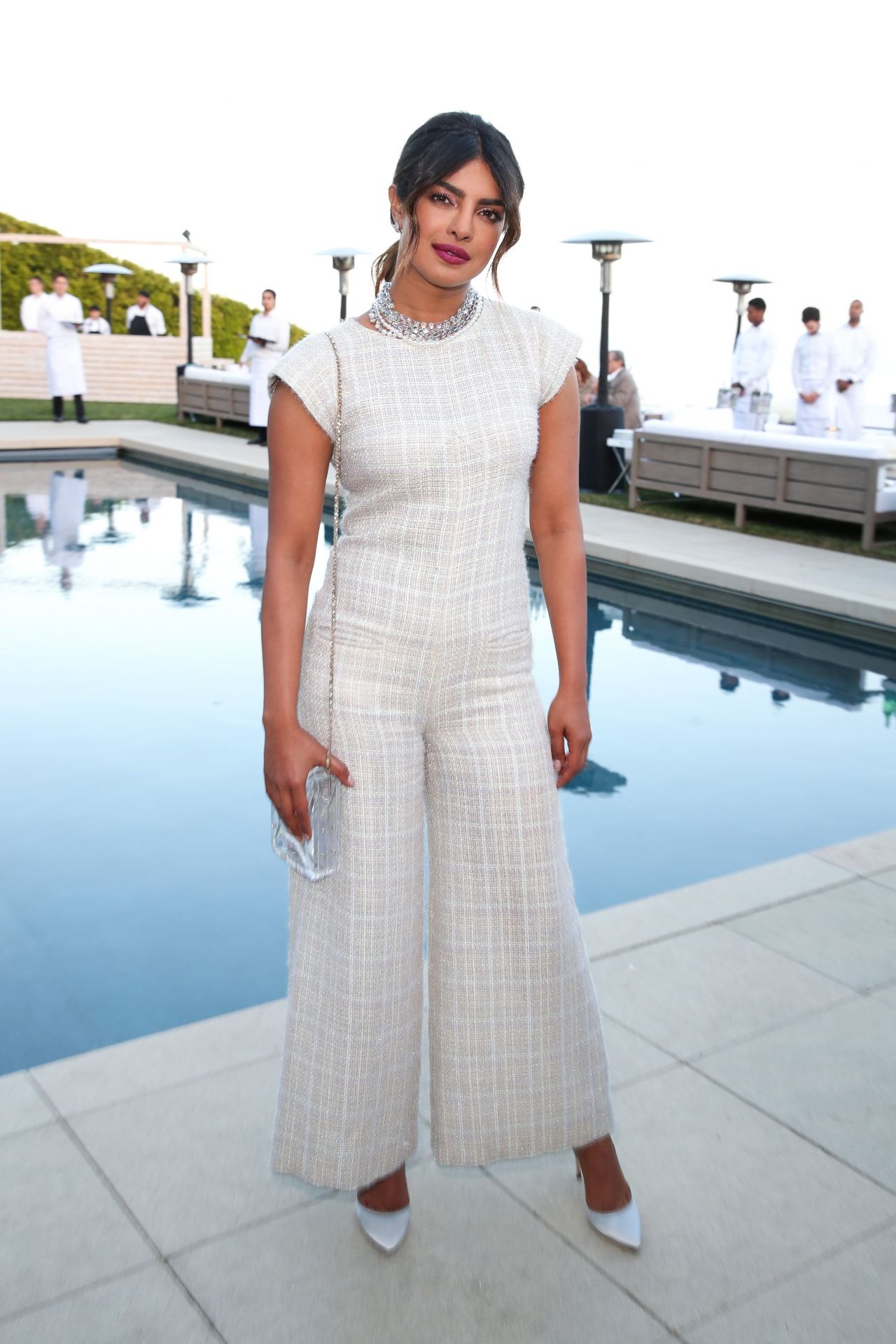 Priyanka Chopra Chanel Dinner In Malibu