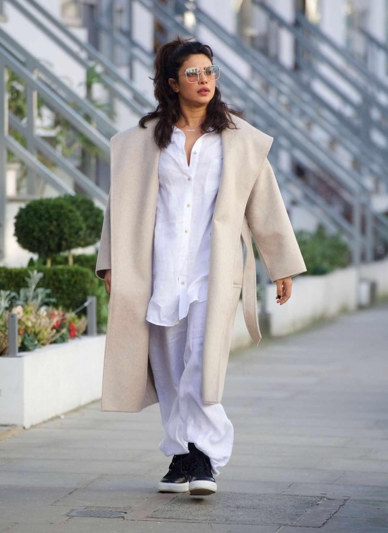 Priyanka Chopra In Comfy Outfit London