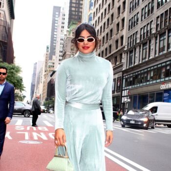 Priyanka Chopra Leaving The View In New York