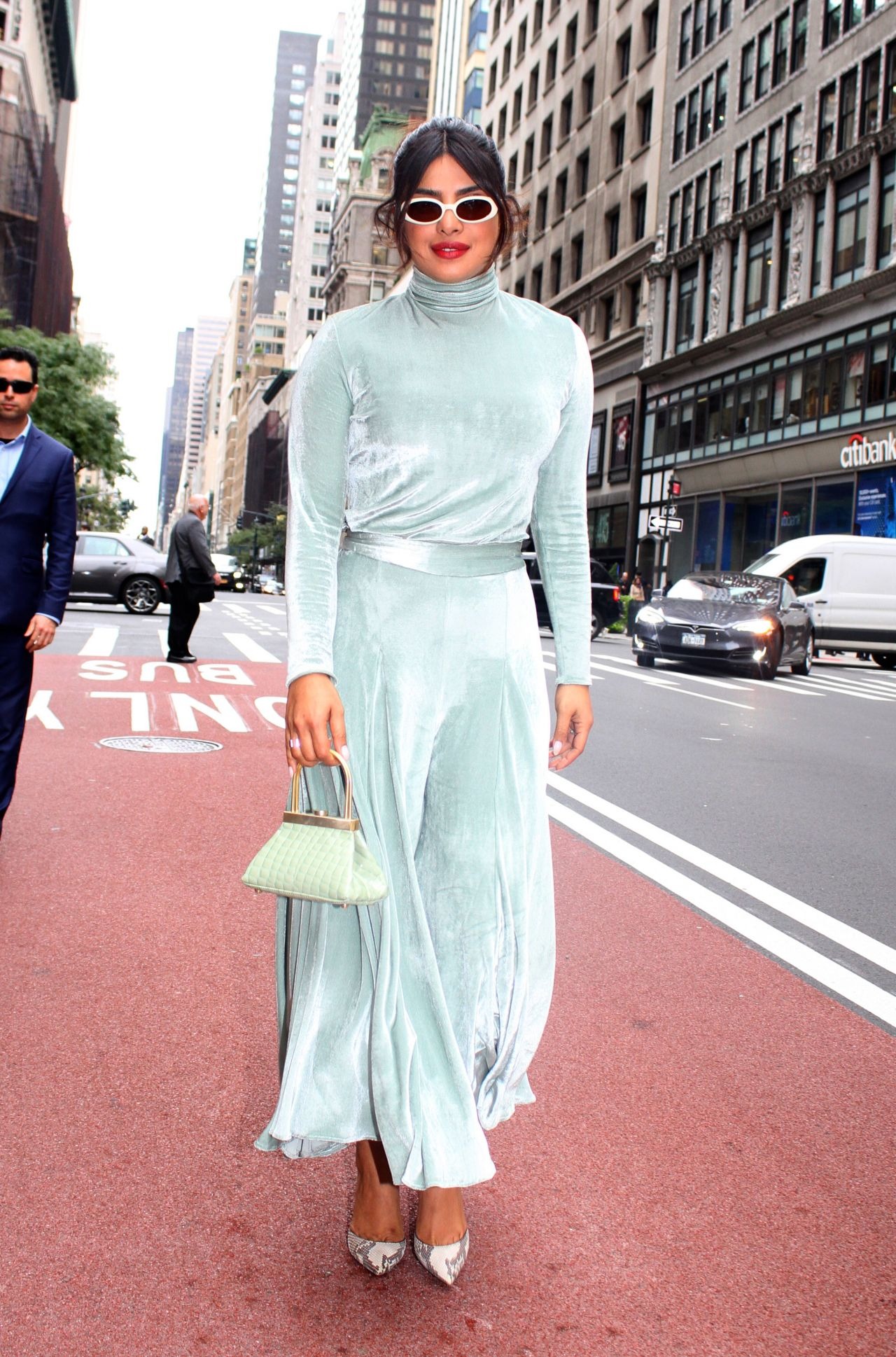 Priyanka Chopra Leaving The View In New York