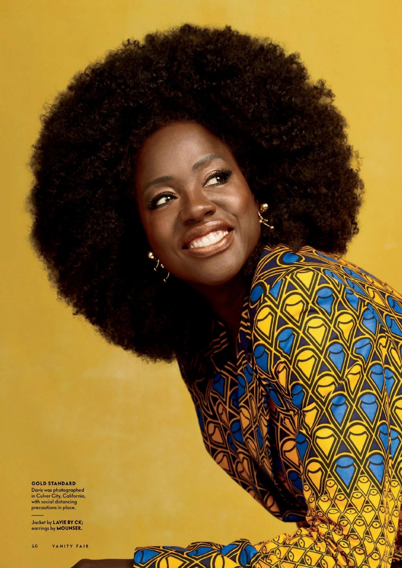 Viola Davis Vanity Fair Magazine Uk July Issue