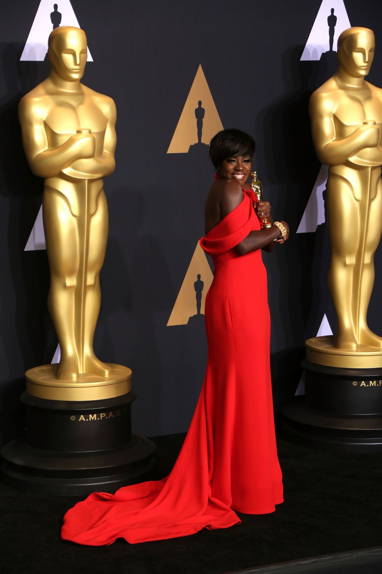 Viola Davis Wins Best Supporting Actress At Oscars