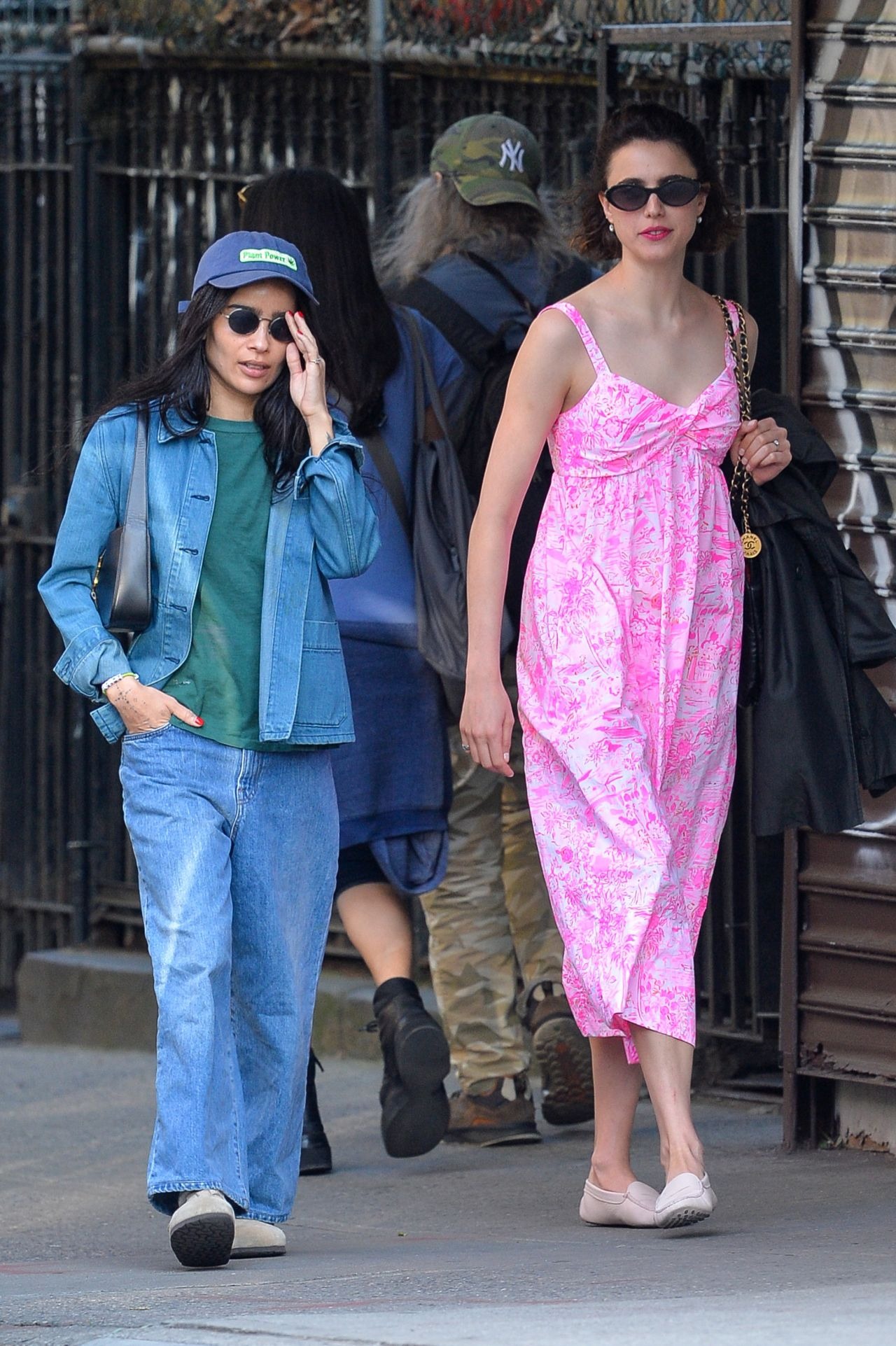 Zoe Kravitz And Margaret Qualley New York