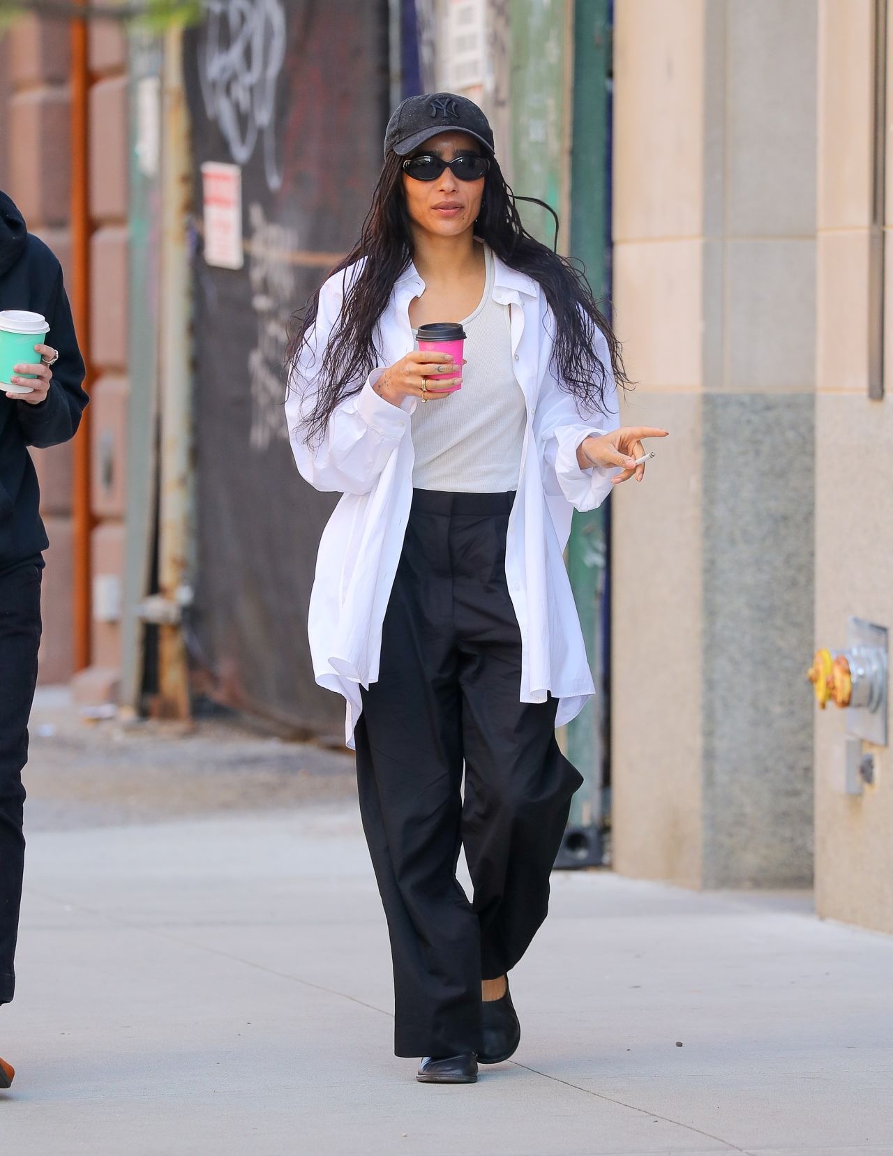 Zoe Kravitz Out In New York