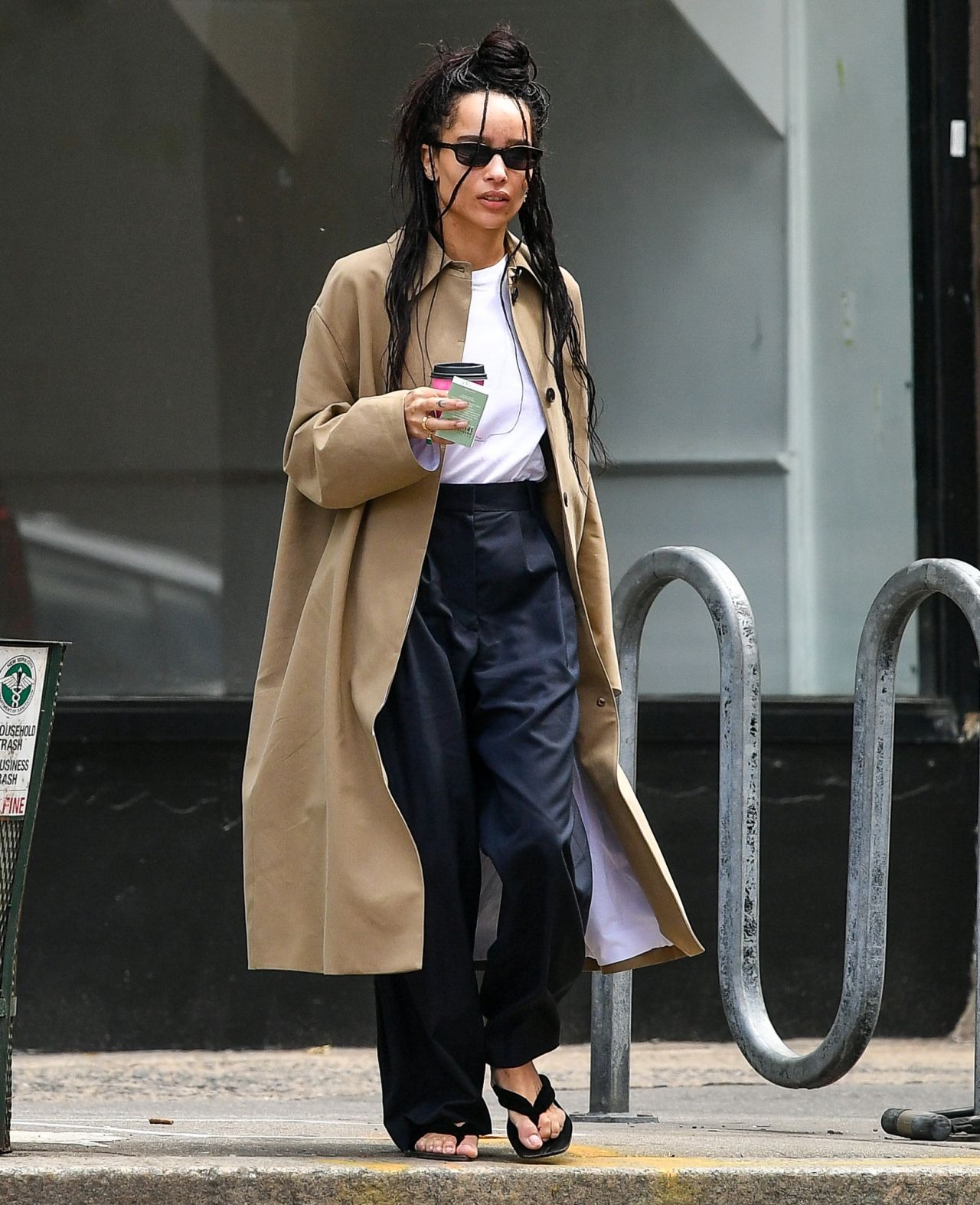 Zoe Kravitz Out In New York