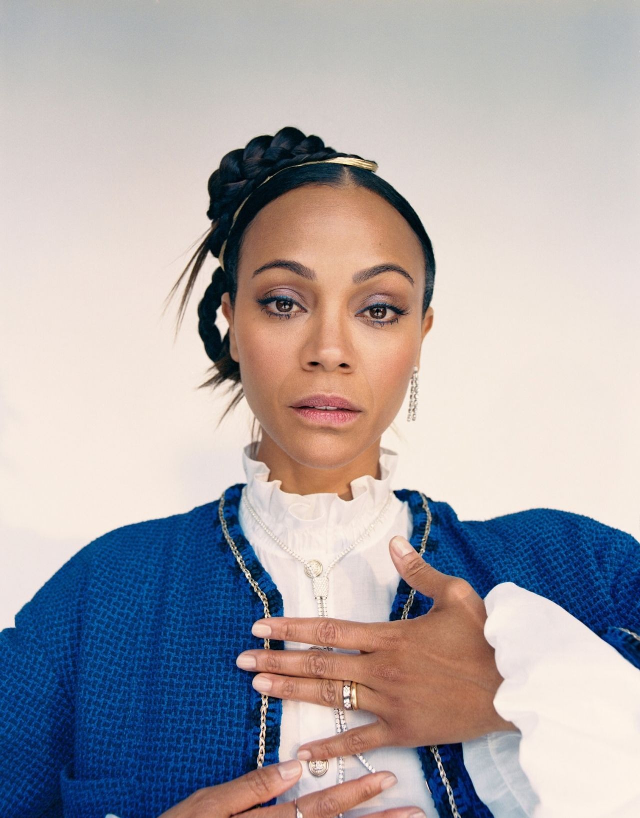 Zoe Saldana Flaunt Magazine Spring