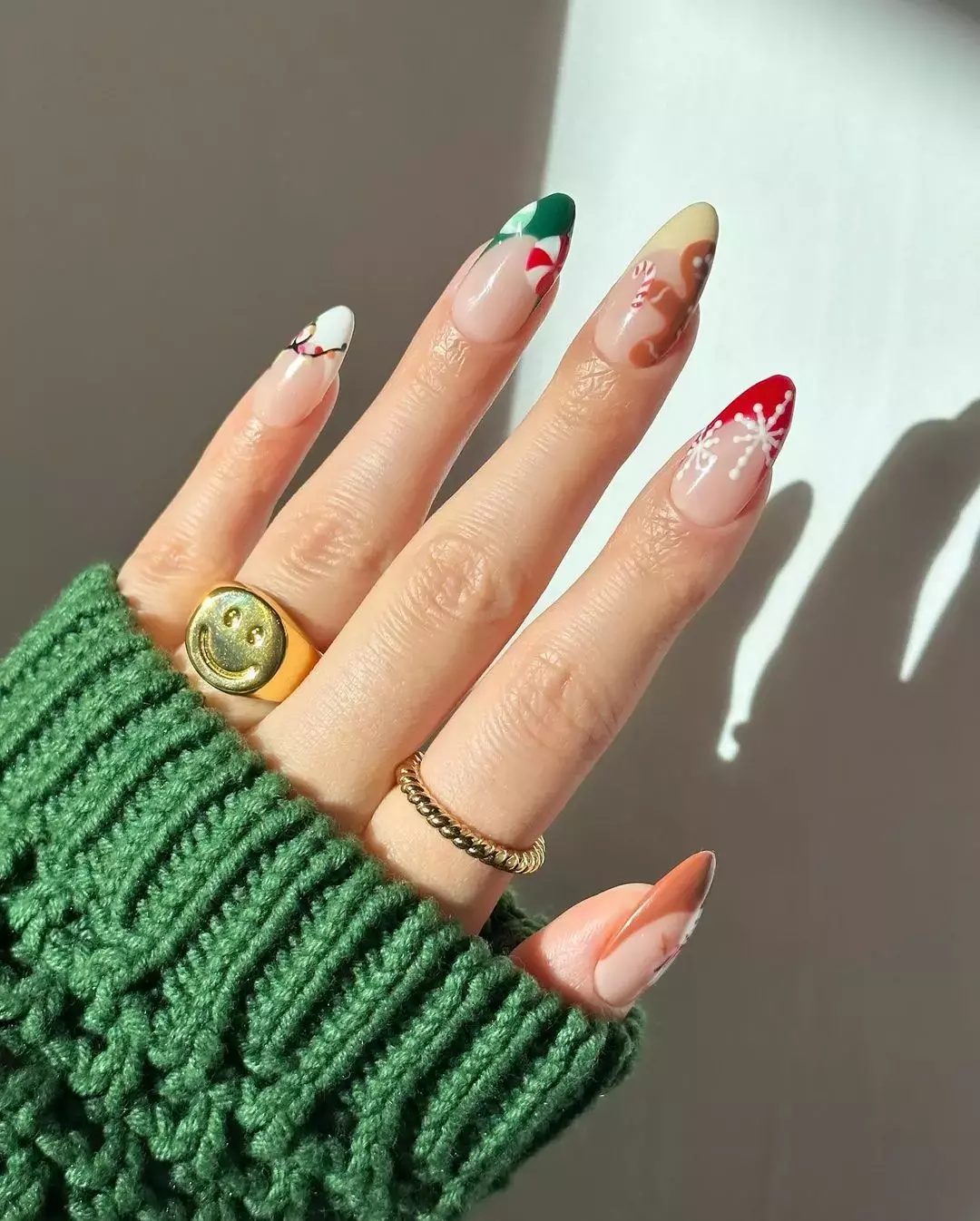 Christmas French Tips