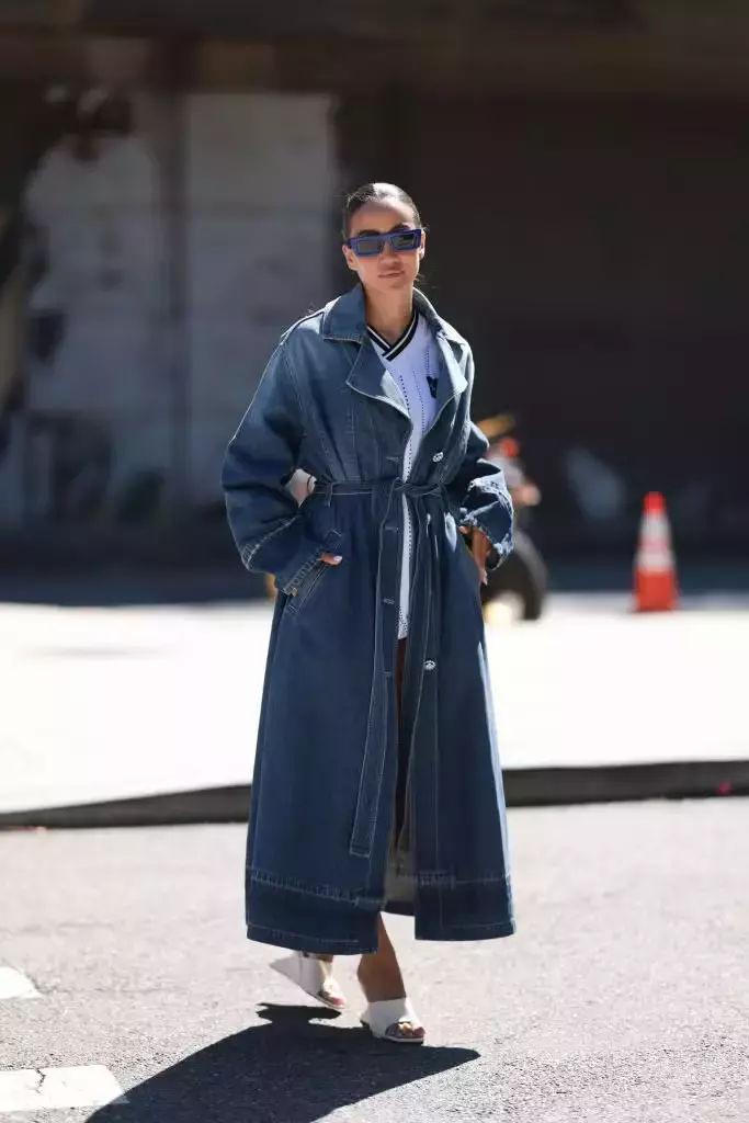 Denim Trench