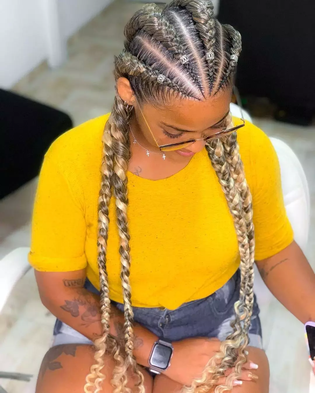 Dual Texture Braids