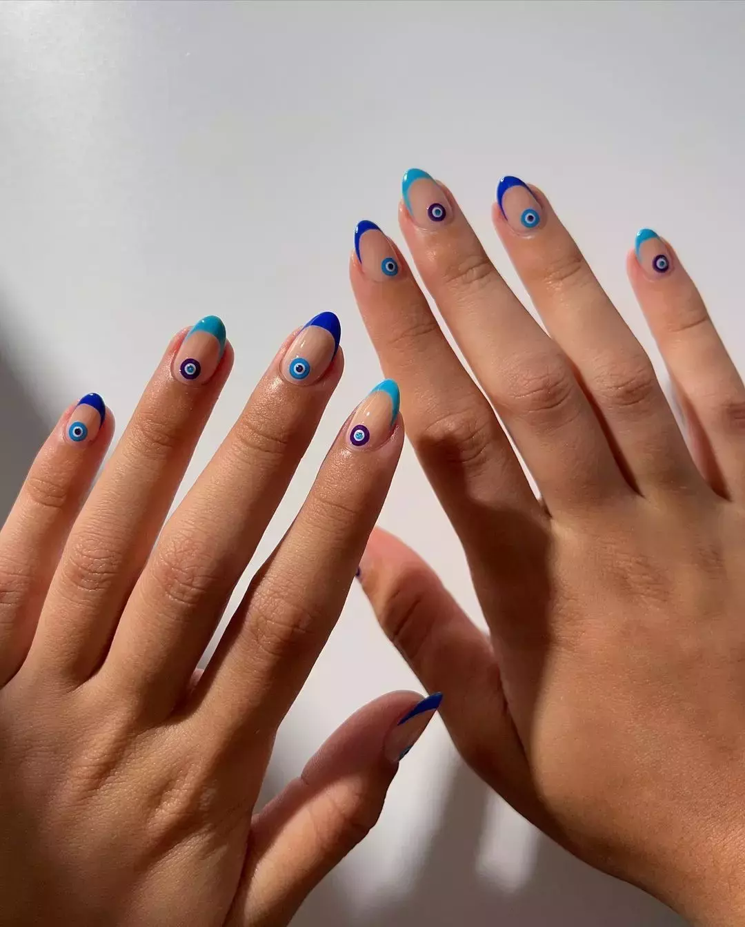 Evil Eye Nail Design