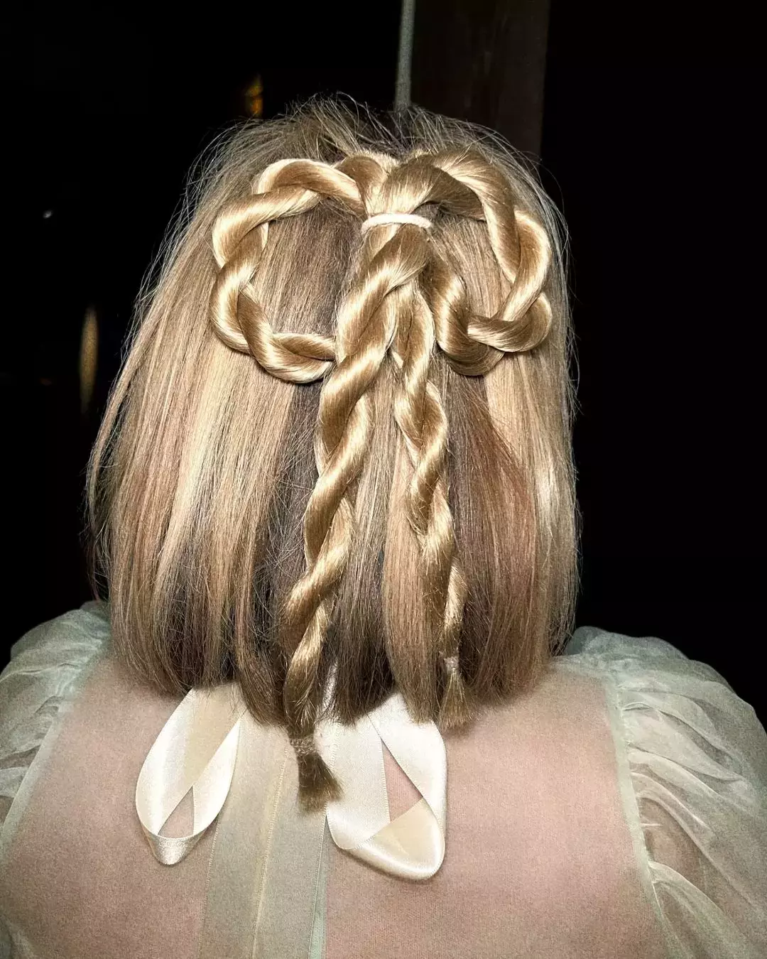 Festival Hair Idea Bow Braid