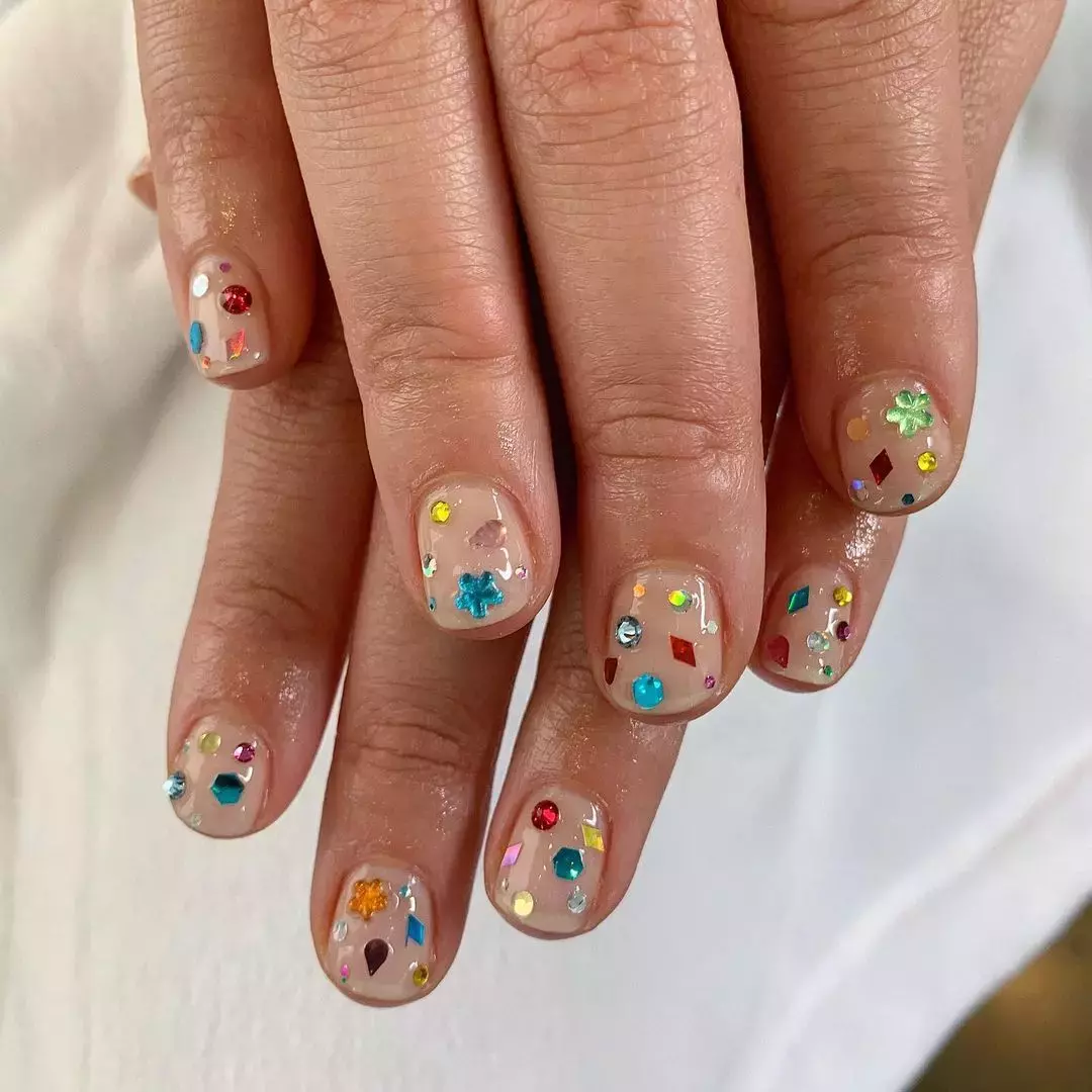 Funfetti Nails