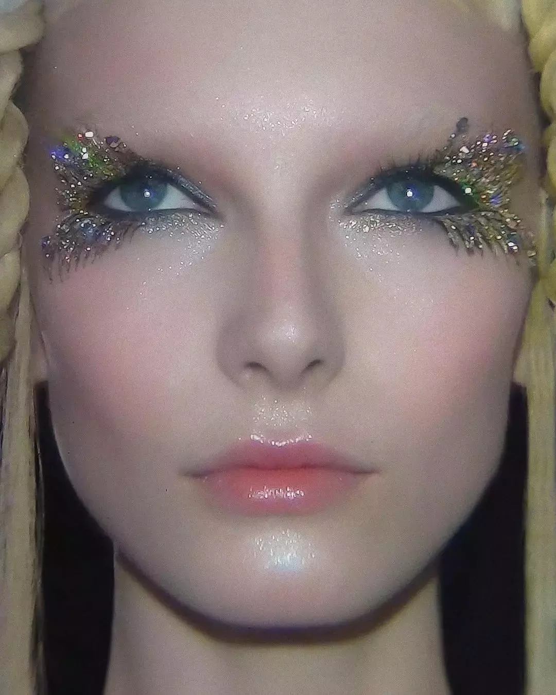 Glittery Lashes