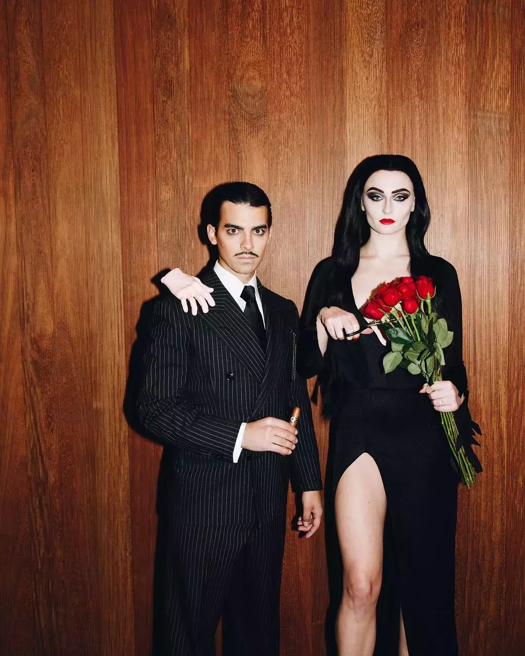 Gomez And Morticia Addams