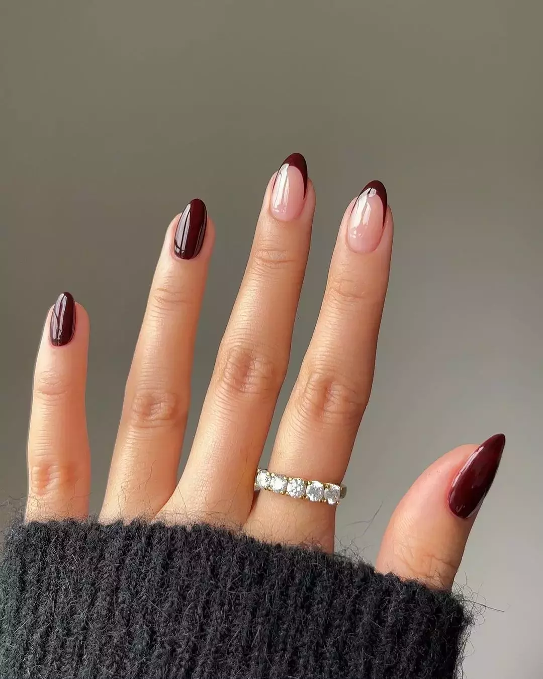 Half French Burgundy