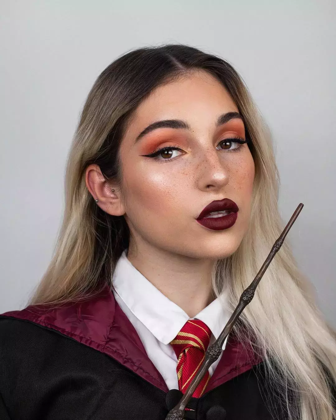 Harry Potter Themed Halloween Makeup