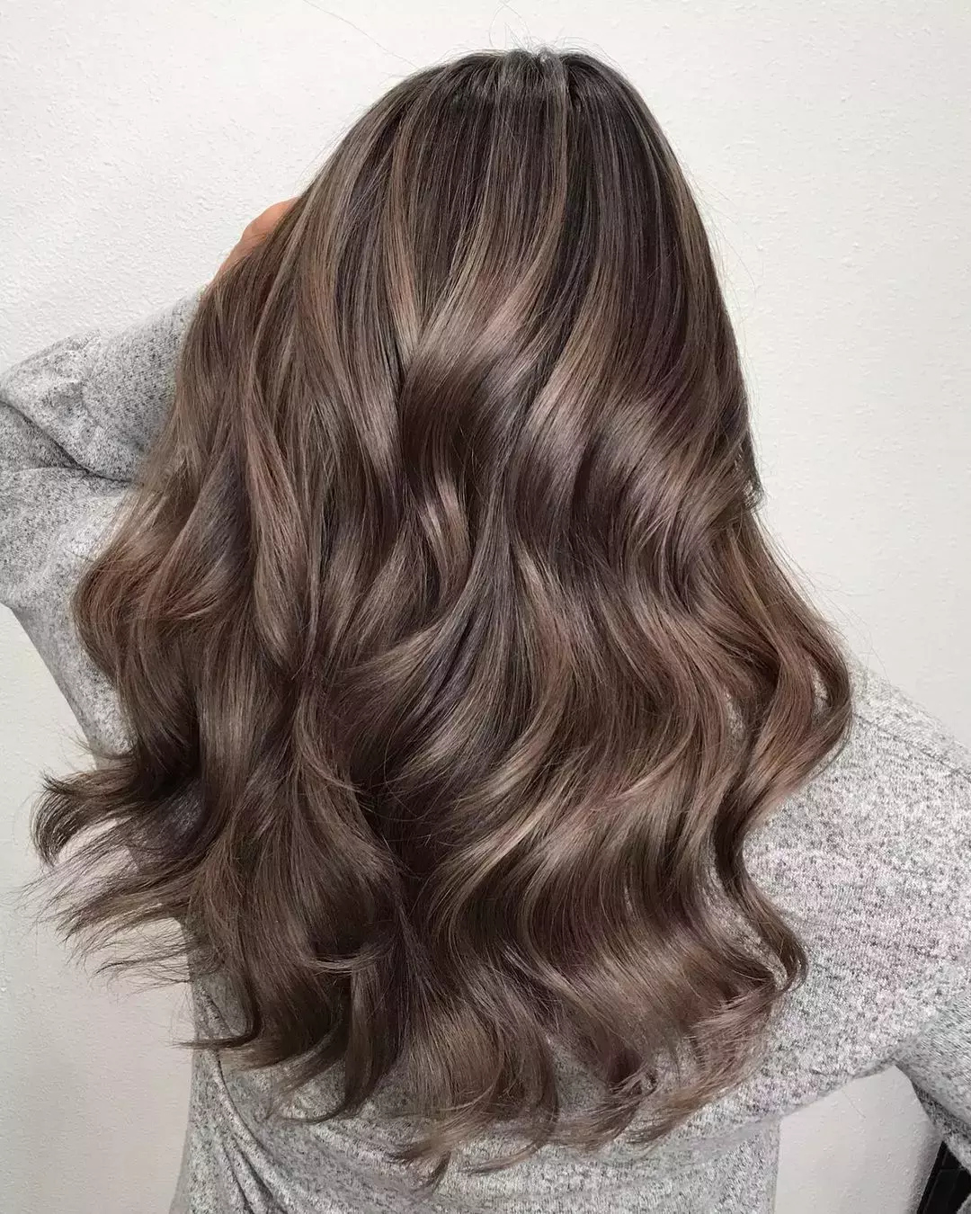 Mauve Ash Brown Hair